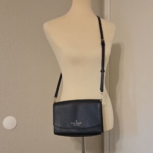 Kate Spade Midnight Black Crossbody Bag